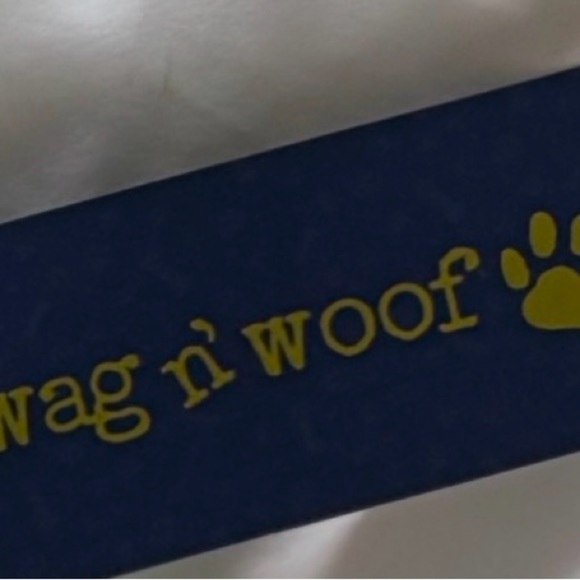 New With Tags Wag N Woof Day Glow Yellow Dog Rain/Jacket  Size Medium - Picture 6 of 6